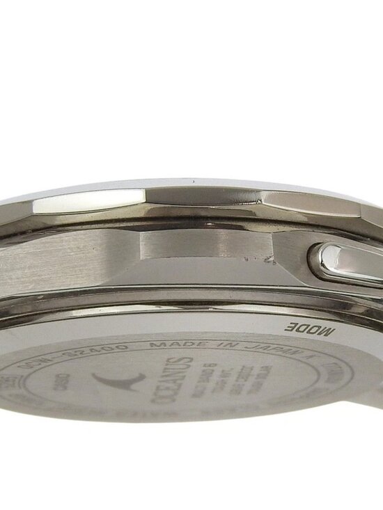 CASIO Oceanus Manta Watches OCW-S2400 black/blue blackDial titanium Solar ... main image 9
